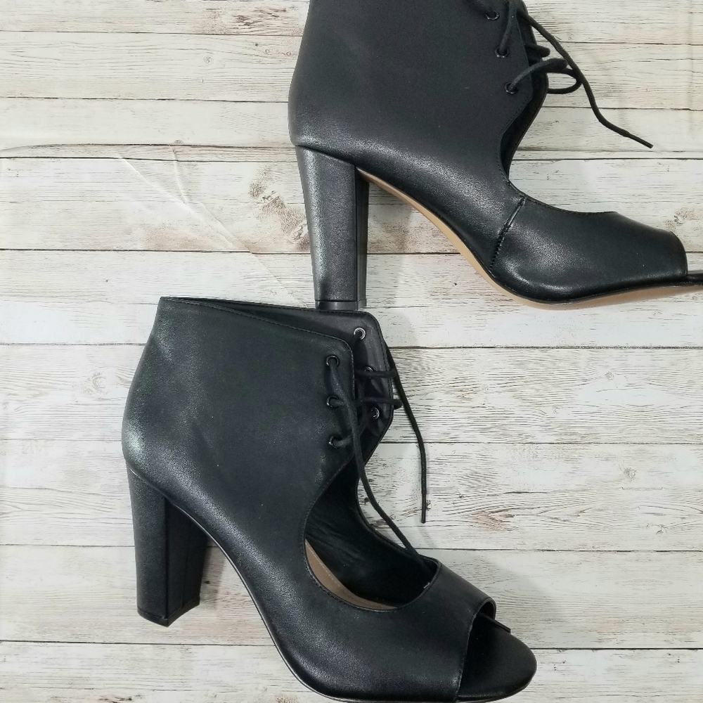 Torrid Black Chunky Heel